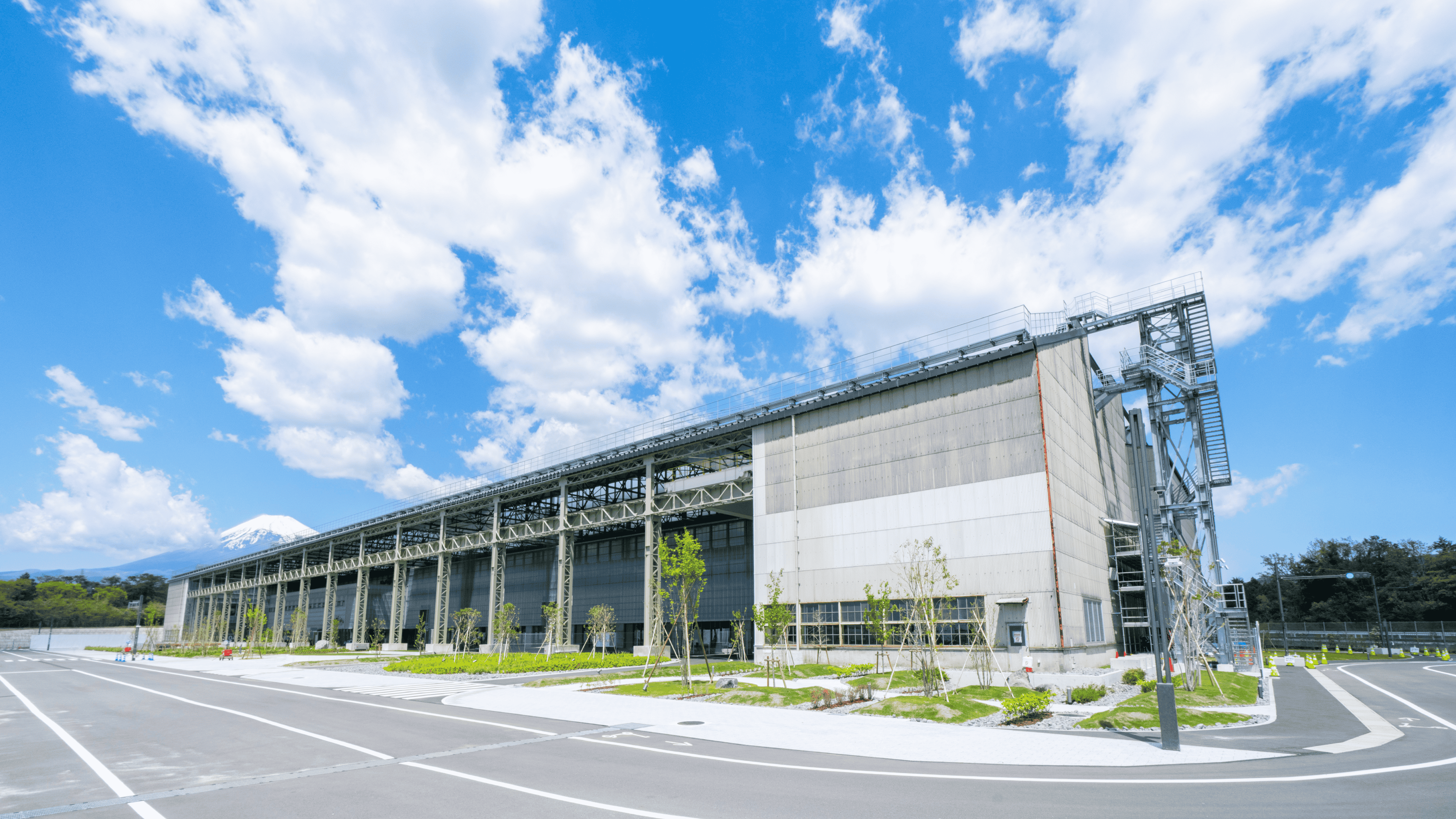 Exterior view of the Woven City Inventor Garage